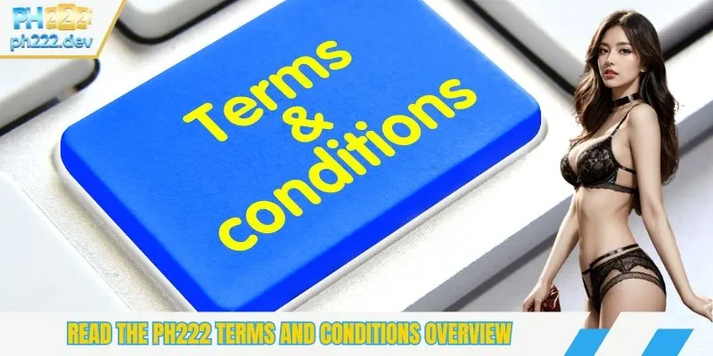 Read the PH222 terms and conditions overview