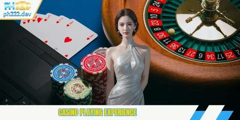 Casino playing experience